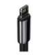 Baseus Tungsten Gold Cable USB to iP 2.4A 1m (black)