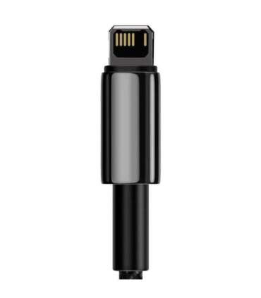 Baseus Tungsten Gold Cable USB to iP 2.4A 1m (black)