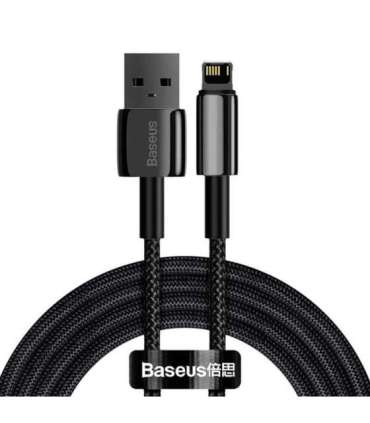 Baseus Tungsten Gold Cable USB to iP 2.4A 2m (black)
