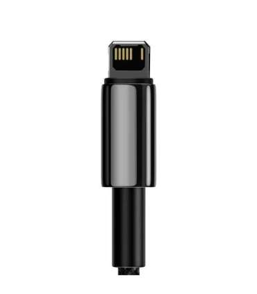 Baseus Tungsten Gold Cable USB to iP 2.4A 2m (black)