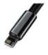 Baseus Tungsten Gold Cable USB to iP 2.4A 2m (black)