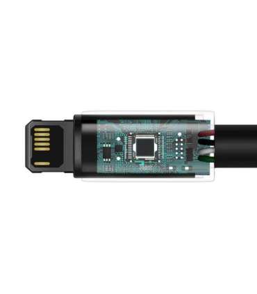 Baseus Tungsten Gold Cable USB to iP 2.4A 2m (black)