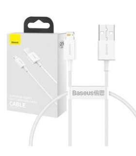 Baseus Superior Series Cable USB to Lightning, 2.4A, 0,25m (white)