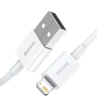 Baseus Superior Series Cable USB to Lightning, 2.4A, 0,25m (white)