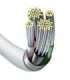 Baseus Superior Series Cable USB to Lightning, 2.4A, 0,25m (white)