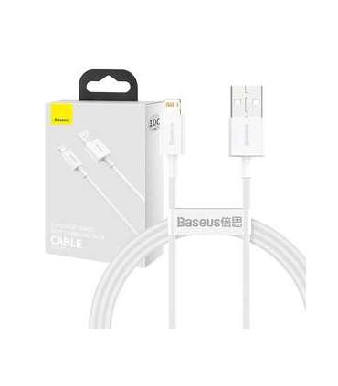 Baseus Superior Series Cable USB to Lightning, 2.4A, 1m (white)