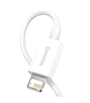 Baseus Superior Series Cable USB to Lightning, 2.4A, 1m (white)