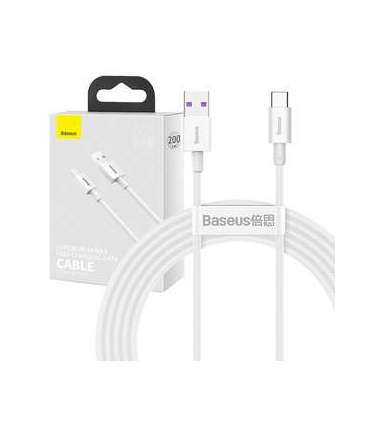 Baseus Superior Series Cable USB to USB-C, 66W, 2m (white)