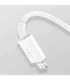 USB cable 3in1 Baseus Superior Series, USB to micro USB / USB-C / Lightning, 3.5A, 1.2m (white)