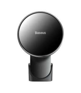 Baseus Big Energy car mount with wireless charger 15W for Iphone 12 / Iphone 13 (Black)