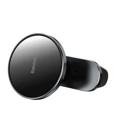 Baseus Big Energy car mount with wireless charger 15W for Iphone 12 / Iphone 13 (Black)