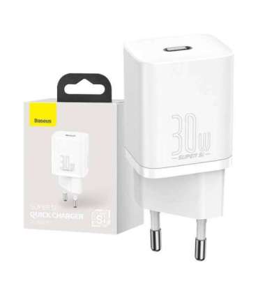 Quick Charger Baseus Super Si 1C 30W (white)