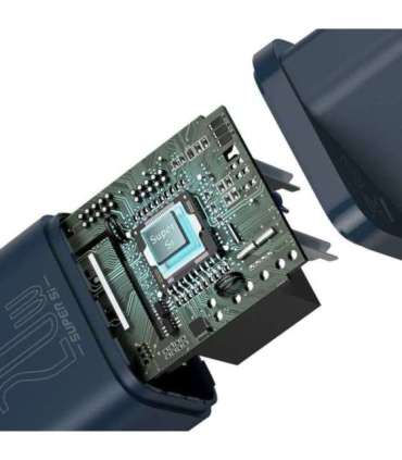 Baseus Super Si Quick Charger 1C 20W with USB-C cable for Lightning 1m (blue)