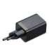 Baseus Super Si Pro Quick Charger USB + USB-C 30W (black)