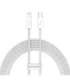 USB-C cable for Lightning Baseus Dynamic Series, 20W, 2m (white)