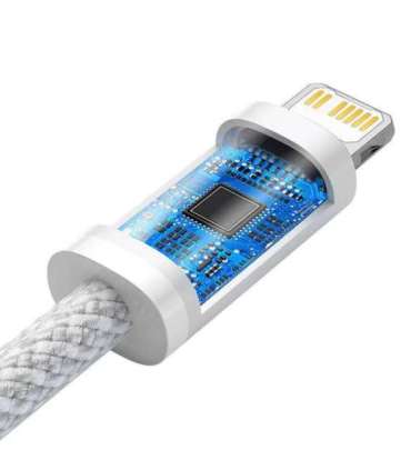 USB-C cable for Lightning Baseus Dynamic Series, 20W, 2m (white)