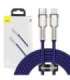 Baseus Cafule Series USB-C cable for Lightning, 20W, 2m (purple)