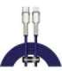 Baseus Cafule Series USB-C cable for Lightning, 20W, 2m (purple)