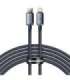 Baseus Crystal Shine cable USB-C to Lightning, 20W, PD, 2m (black)