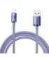 Baseus Crystal Shine cable USB to Lightning, 2.4A, 2m (purple)