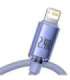Baseus Crystal Shine cable USB to Lightning, 2.4A, 2m (purple)