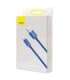 Baseus Crystal Shine cable USB to Lightning, 2.4A, 2m (blue)