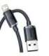 Baseus Crystal Shine cable USB to Lightning, 2.4A, 2m (black)
