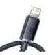 Baseus Crystal Shine cable USB to Lightning, 2.4A, 2m (black)
