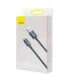 Baseus Crystal Shine cable USB to Lightning, 2.4A, 2m (black)