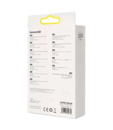 Baseus Crystal Shine cable USB to Lightning, 2.4A, 2m (black)