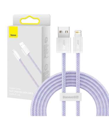 Baseus Dynamic cable USB to Lightning, 2.4A, 2m (Purple)
