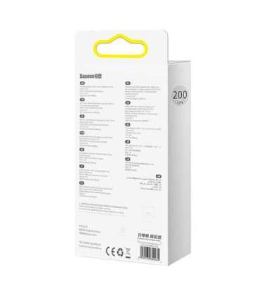 Baseus Dynamic cable USB to Lightning, 2.4A, 2m (White)