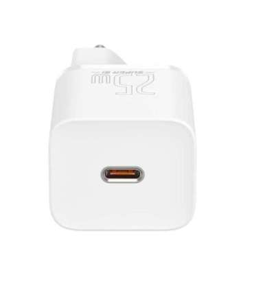 Wall charger Baseus Super Si Quick Charger 1C 25W (white)