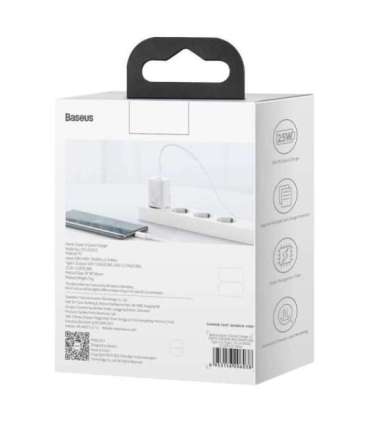 Wall charger Baseus Super Si Quick Charger 1C 25W (white)