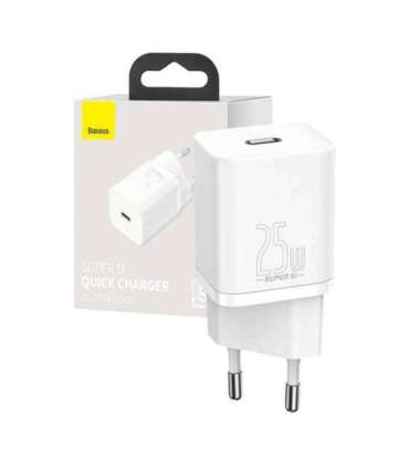 Wall charger Baseus Super Si Quick Charger 1C 25W (white)