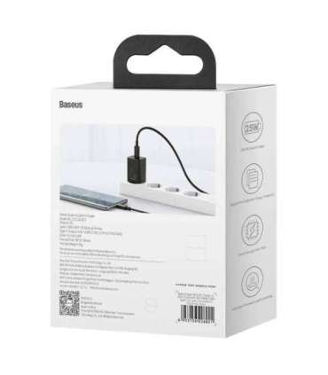 Baseus Super Si Quick Charger 1C 25W (black)