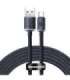 Baseus Crystal Shine cable USB to USB-C, 100W, 2m (black)
