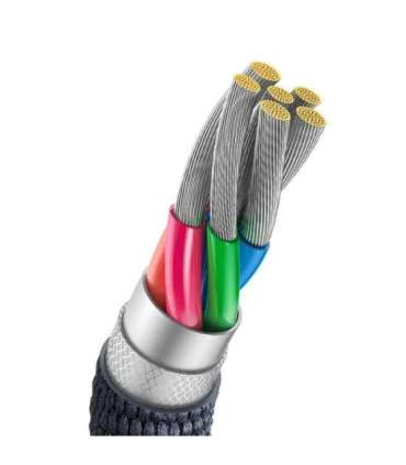 Baseus Crystal Shine cable USB to USB-C, 100W, 2m (black)