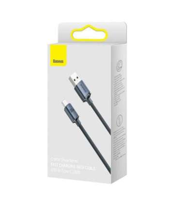 Baseus Crystal Shine cable USB to USB-C, 100W, 2m (black)