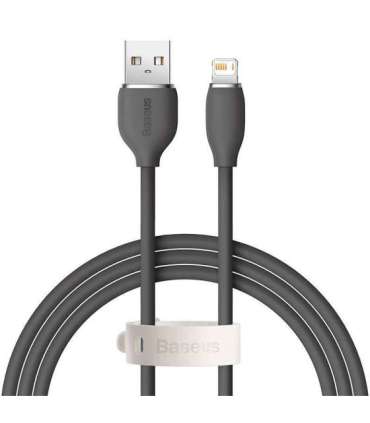 Baseus Jelly  cable USB to Lightning, 2,4A, 1,2m (black)