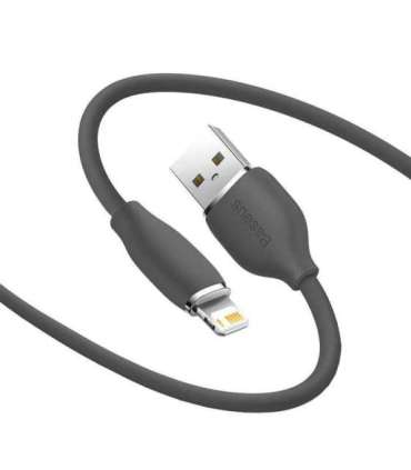 Baseus Jelly  cable USB to Lightning, 2,4A, 1,2m (black)