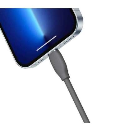 Baseus Jelly  cable USB to Lightning, 2,4A, 1,2m (black)