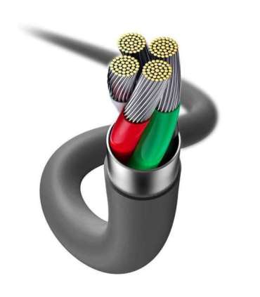 Baseus Jelly  cable USB to Lightning, 2,4A, 1,2m (black)