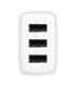 Baseus Compact Quick Charger, 3x USB, 17W (White)