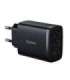 Baseus Compact Quick Charger, 3x USB, 17W (Black)