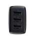 Baseus Compact Quick Charger, 3x USB, 17W (Black)