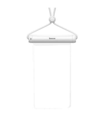 Baseus Cylinder Slide-cover waterproof smartphone bag (white)