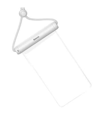 Baseus Cylinder Slide-cover waterproof smartphone bag (white)