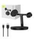Magnetic Charging Bracket Baseus Swan 3 in 1 20W (black)