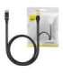 Baseus Ethernet RJ45, 10Gbps, 1m network cable (black)
